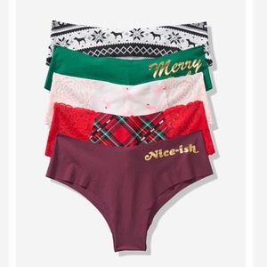 5 Pair Set •Victoria Secret Pink• NWT• Cheeky• Med